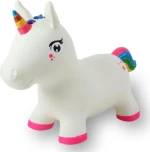 Gerardo's Toys JUMPY Φουσκωτός Μονόκερος Λευκό
