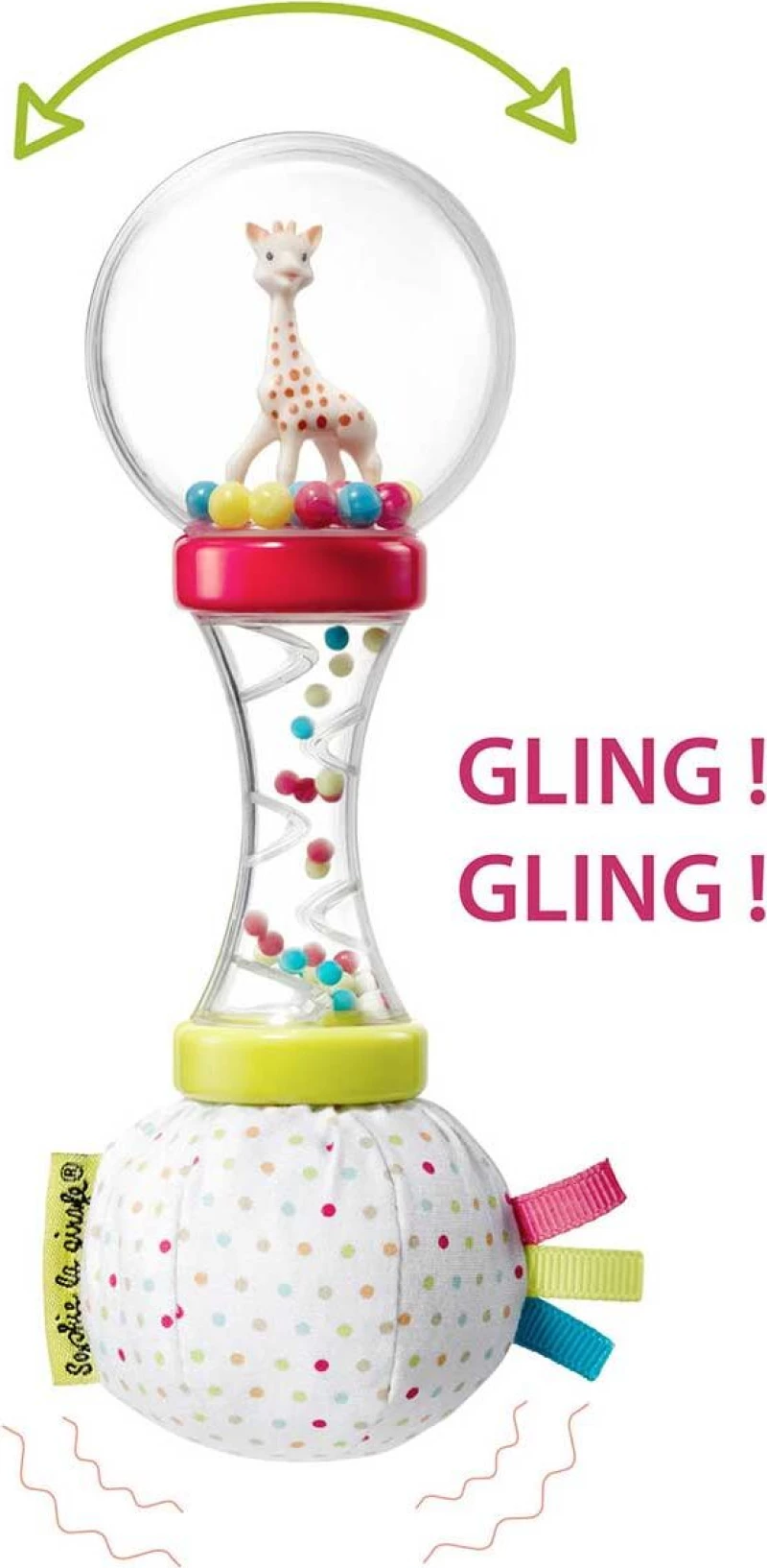 Sophie La Girafe Σόφι καμηλοπάρδαλη Σετ δώρου "Sensory awakening gift set"