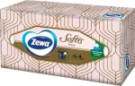 Zewa Softis Style Box Design Επιτραπέζια Χαρτομάντηλα Τετράφυλλα 80 τμχ