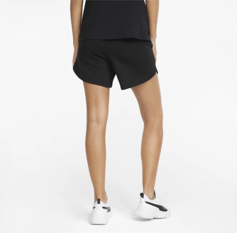 Puma Essentials 5" High Waist Shorts TR 848339-01 Μαύρο