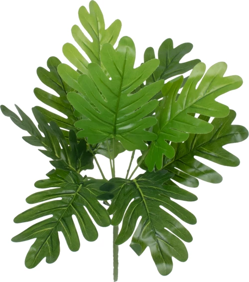 GloboStar Tree Philodendron 78299 Τεχνητό Φυτό Φιλόδεντρο με Φύλλωμα Πράσινο Υ40cm