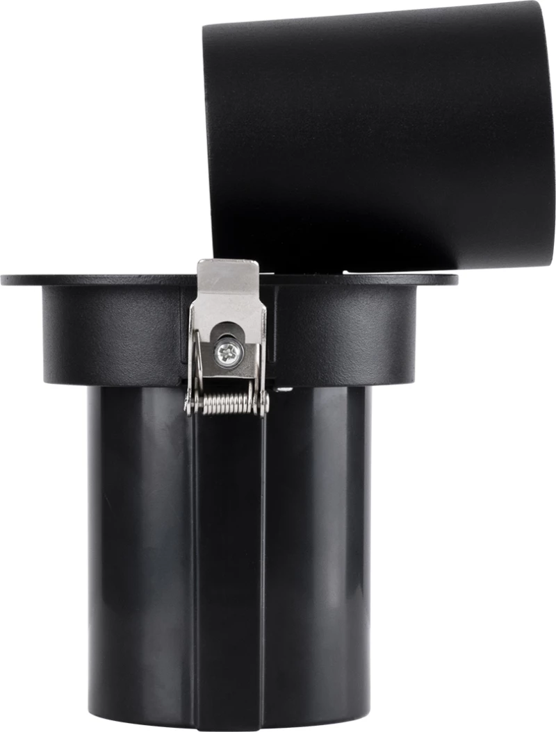 GloboStar VIRGO-M 60309 Χωνευτό LED Spot Downlight TrimLess Θερμό Λευκό Φ11x11.5cm Μαύρο