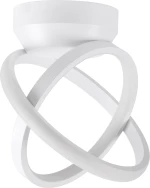 GloboStar AMELIA 61053 Φωτιστικό Οροφής Design LED 20W 24.5x16x25cm Λευκό