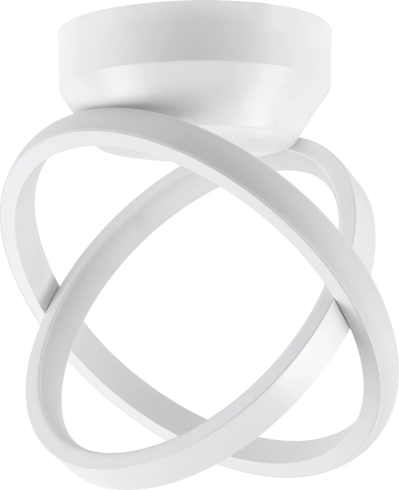 GloboStar AMELIA 61053 Φωτιστικό Οροφής Design LED 20W 24.5x16x25cm Λευκό