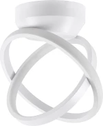 GloboStar AMELIA 61053 Φωτιστικό Οροφής Design LED 20W 24.5x16x25cm Λευκό