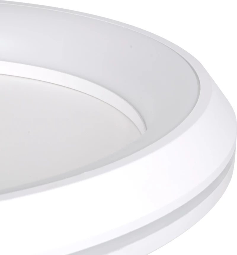 GloboStar 61041 Πλαφονιέρα Οροφής Κύκλος LED 55W Dimmable Φ48cm Λευκό