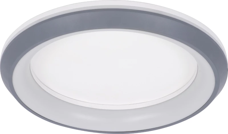 GloboStar 61042 Πλαφονιέρα Οροφής Κύκλος LED 55W Dimmable Φ48cm Ανθρακί
