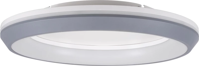 GloboStar 61042 Πλαφονιέρα Οροφής Κύκλος LED 55W Dimmable Φ48cm Ανθρακί