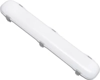 GloboStar 60170 LED Γραμμικό Βιομηχανικό Φωτιστικό Tri-Proof 24W IP65 60x10.5x8cm Ψυχρό Λευκό