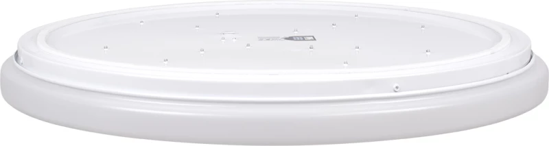 GloboStar 61017 Πλαφονιέρα Οροφής LED 76W με Τηλεχειριστήριο Dimmable Φ48cm Λευκό
