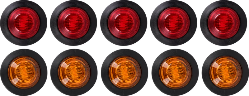 GloboStar 85308 10τμχ Φώτα Όγκου για Φορτηγά LED SMD 5730 24V Αδιάβροχα IP65