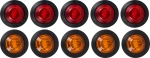 GloboStar 85308 10τμχ Φώτα Όγκου για Φορτηγά LED SMD 5730 24V Αδιάβροχα IP65