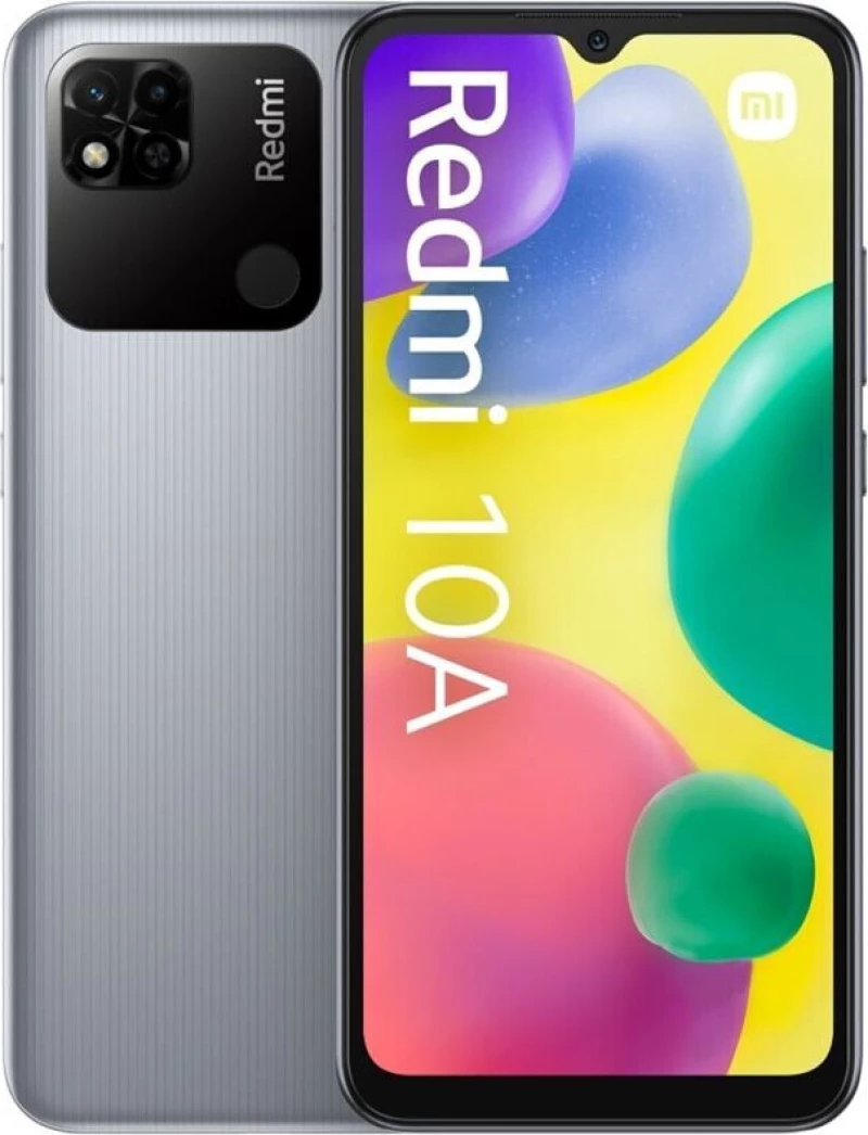 Xiaomi Redmi 10A Dual SIM (4GB/128GB) Chrome Silver