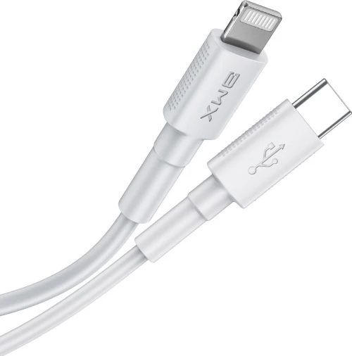 Baseus Mini Regular Cable USB-C Male - Lightning Λευκό 1.2m (CATLSW-A02)