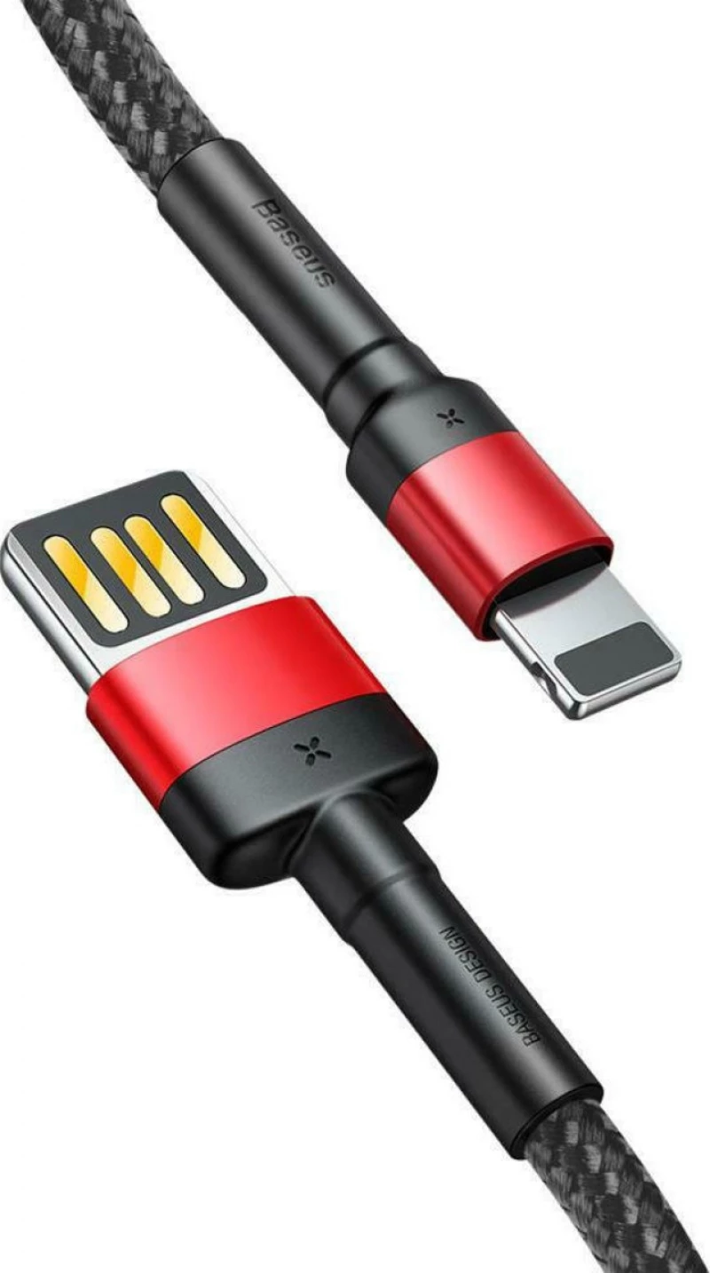 Baseus Braided USB to Lightning Cable Κόκκινο 2m (CALKLF-H91)