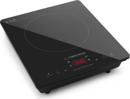 Esperanza EKH009 Επιτραπέζια Εστία Κεραμική Μονή 2000W Μαύρη
