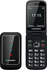 Blaupunkt BS 08 Single SIM Κινητό με Κουμπιά Black