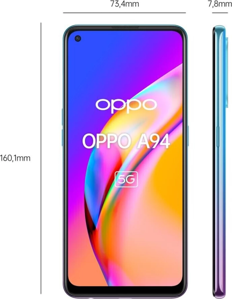 Oppo A94 5G (8GB/128GB) Cosmo Blue