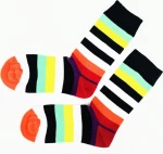 Κάλτσες Unisex Blanc Socks Ριγέ Πολύχρωμη