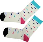 Κάλτσες Unisex Blanc Socks Flags Λευκό