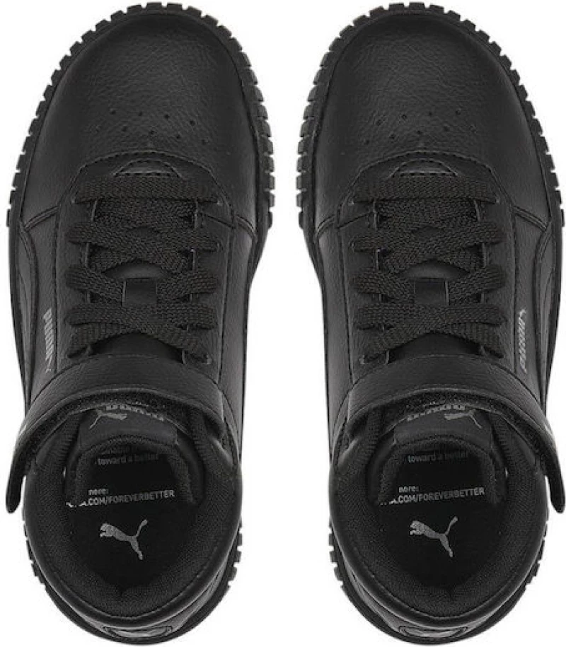 Puma Παιδικά Sneakers Carina 2.0 Μαύρα