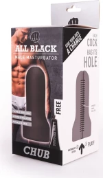 ALL BLACK MASTURBATOR CHUB