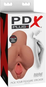 PDX PLUS PICK YOUR PLEASURE STROKER TAN