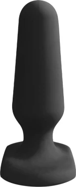 LATETOBED DOON SILICONE BUTT PLUG BLACK 7cm