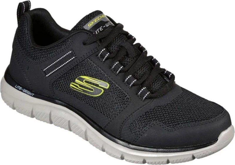 Skechers Track-knockhill 232001-BKLM Μαύρα