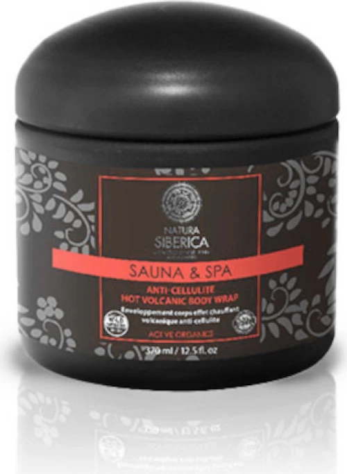 Natura Siberica Sauna & Spa Anti-Cellulite Hot Volcanic Body Wrap Ζεστό Wrap Σώματος κατά της Κυτταρίτιδας 370ml