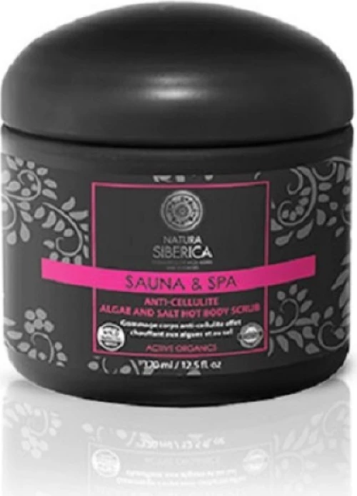 Natura Siberica Sauna & Spa Hot Body Scrub Ζεστό Scrub με Φύκια Κατά της Κυτταρίτιδας 370ml