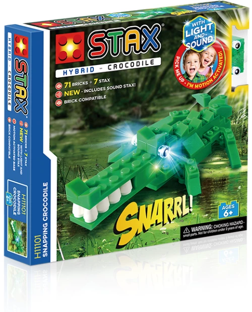 Light STAX Snapping Crocodile