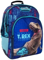 Τσάντα Πλάτης Δημοτικού Must Jurassic World T.Rex 25lt Μπλε 33x16x45cm 570779