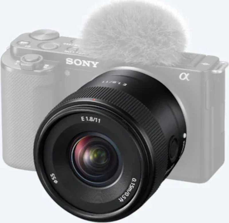 Sony Crop Φωτογραφικός Φακός SEL-11F18 E 11 mm F1.8 για Sony E Mount