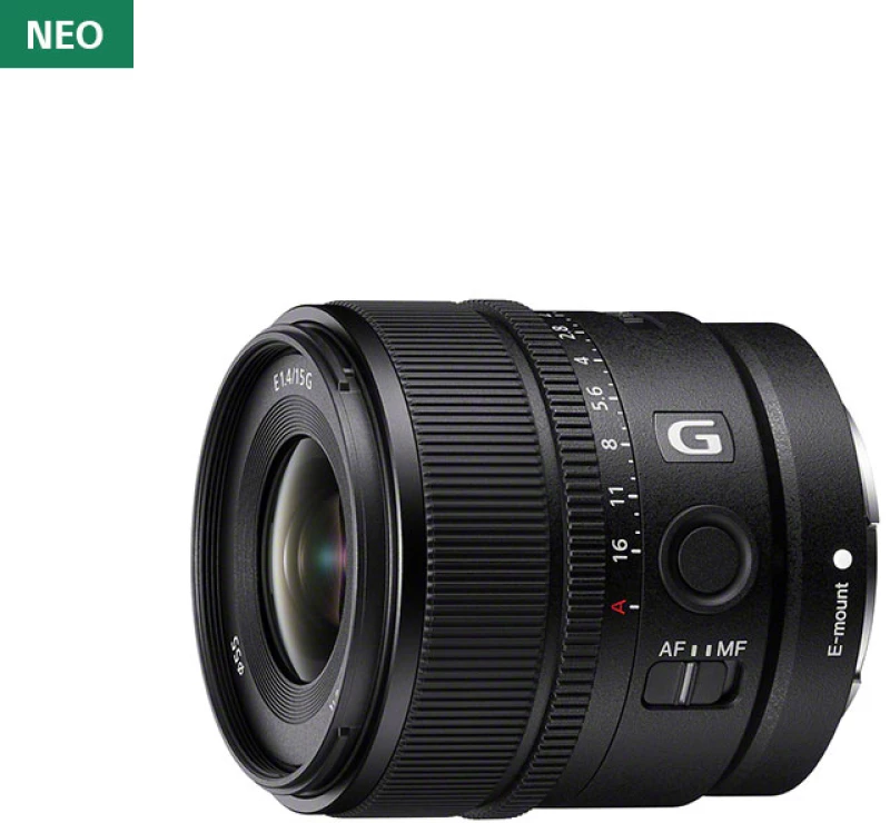 Sony Φακός Wide Angle Crop Frame SEL-15F14G E 15 mm F1.4 G για Sony E-Mount