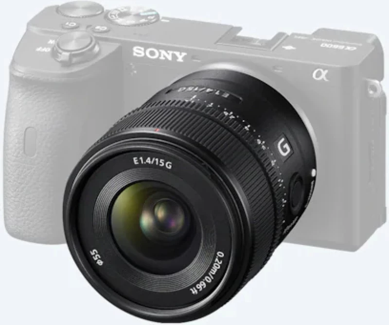 Sony Φακός Wide Angle Crop Frame SEL-15F14G E 15 mm F1.4 G για Sony E-Mount