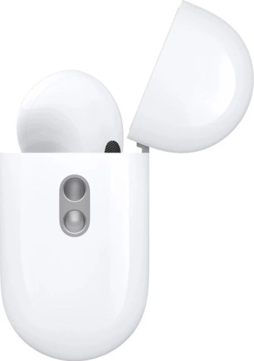 Apple AirPods Pro 2nd Generation In-ear Bluetooth Handsfree Ακουστικά με Αντοχή στον Ιδρώτα και Θήκη Φόρτισης Λευκά