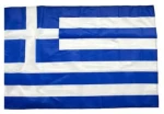 Σημαία Ελληνική Πολυεστερική Διάτρητη 24x40cm