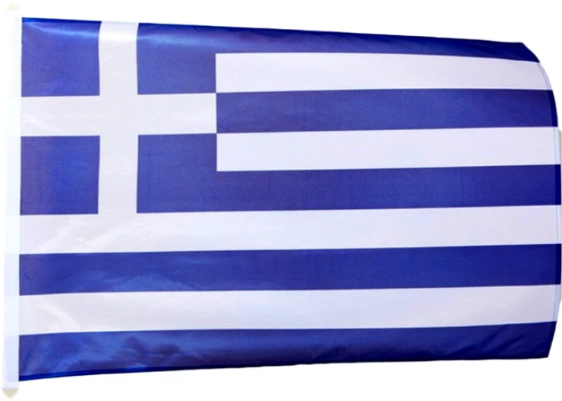 Σημαία Ελληνική Πολυεστερική Διάτρητη 110x165cm