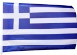 Σημαία Ελληνική Πολυεστερική Διάτρητη 110x165cm