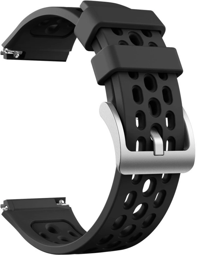 Tech Protect Bi-color Silicone Λουράκι Για Huawei Watch Gt2e 46mm - Μαυρο