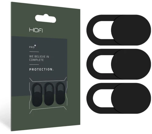 Hofi Webcam Cover Black (3-pack)