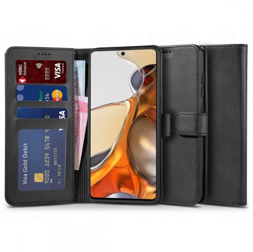 Θήκη Tech-protect Wallet Black - Xiaomi 11t 5g / 11t Pro 5g