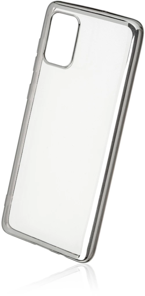 Naxius Plating Case Silver Samsung A71 Naxius