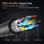 Cabletime Καλώδιο Hdmi 2.0 Av566, 4k/60hz, 3m, Μαύρο