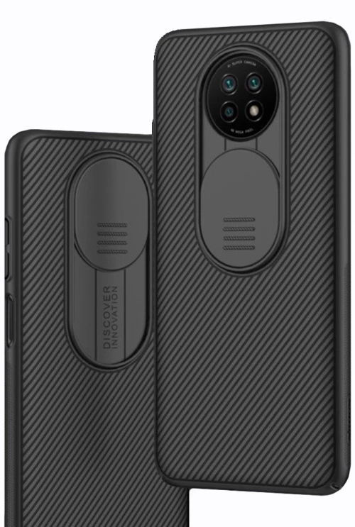 Θήκη Nillkin Camshield Cover Για Xiaomi Redmi Note 9t 5g - Μαυρο