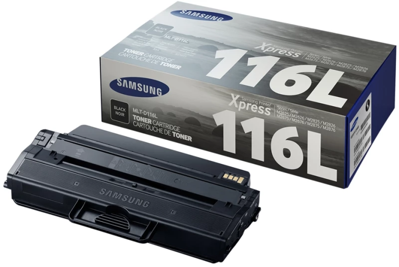 Samsung Mlt-d116l High Yield Black Toner Cartridge (su828a) (hpmltd116l)
