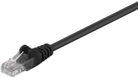 Goobay Καλώδιο U/utp Cat5e 95562, Cca, Awg 28/7, 1.5m, Μαύρο