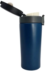 Bruno Θερμός Brn-0072 Με Κλείδωμα Anti-slip 400ml Μπλε