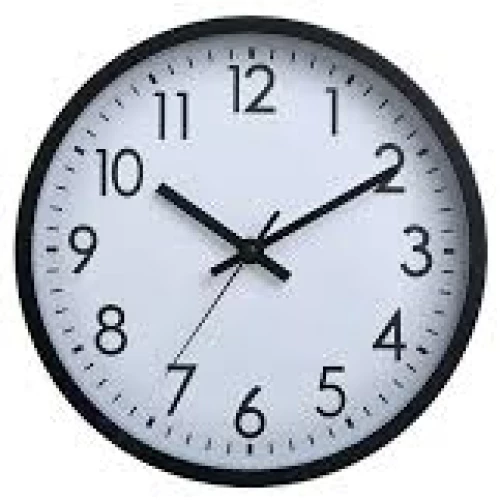 Naxius Clock Wall Black Oem